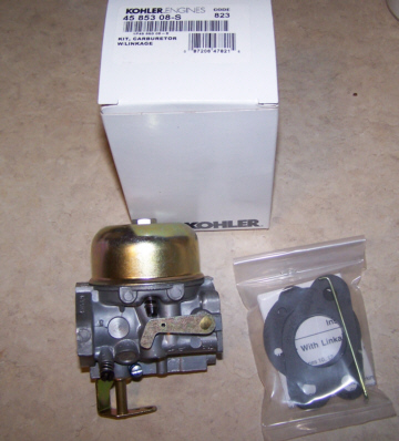 Kohler Carburetor - Part No. 45 853 08-S