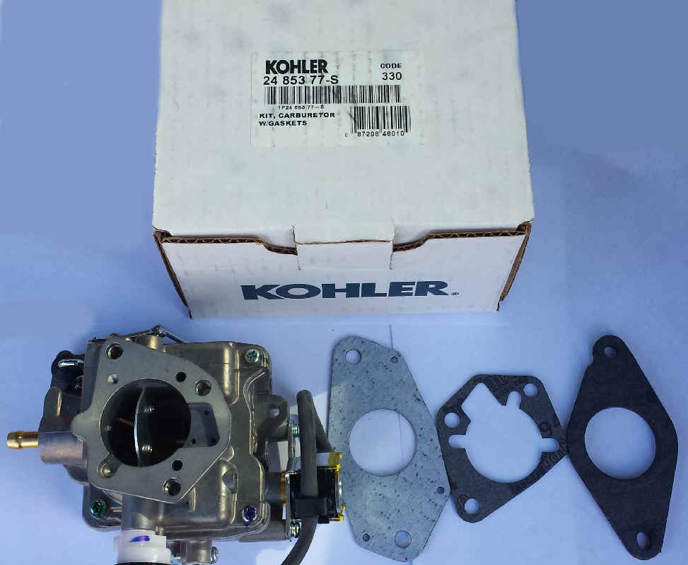 Kohler Carburetor - Part No. 24 853 77-S