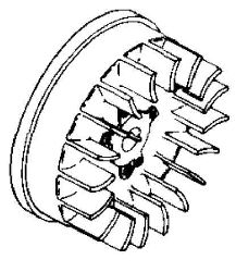 Kohler Flywheel - Part No. 41 025 11-S