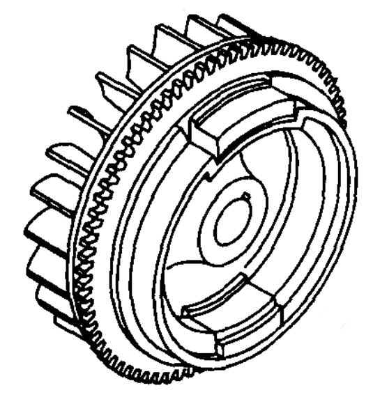 Kohler Flywheel - Part No. 63 025 02-S