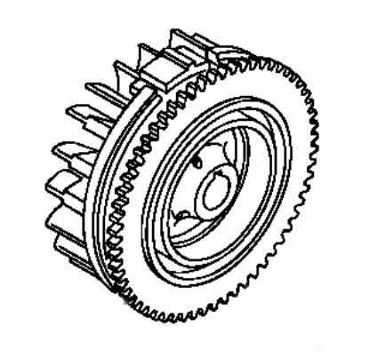 Kohler Flywheel - Part No. 63 025 13-S