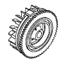 Kohler Flywheel - Part No. 63 025 13-S