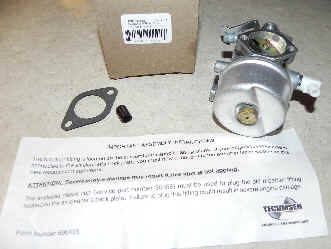 Tecumseh Carburetor Part No.  640302